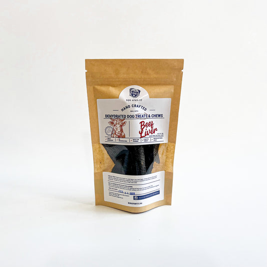 Dehydrated Beef Liver Dog Treats (50g)
