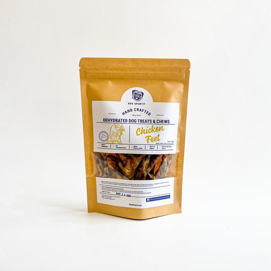 Dehydrated Chicken Feet Dog Chew (80g)