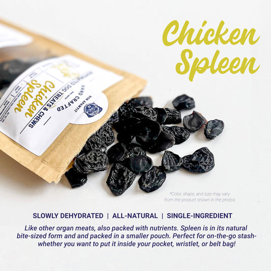 Dehydrated Chicken Spleen  Dog Treats (30g)