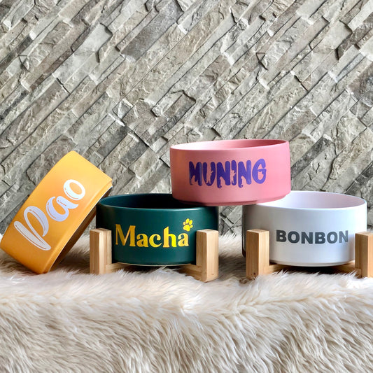 Personalized Pet Food Bowl