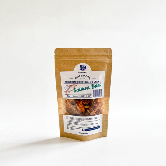 Dehydrated Salmon Bites Dog Treats (60g)