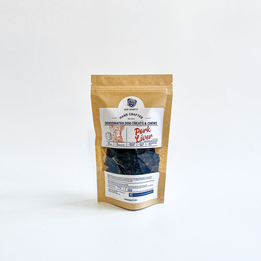 Dehydrated Pork Liver Dog Treats  (50g)