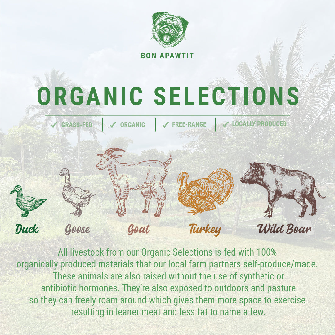 Organic Dehydrated Turkey Mix Dog Chew