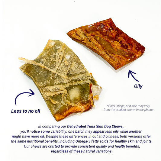 Dehydrated Tuna Skin Dog Chew (50g)