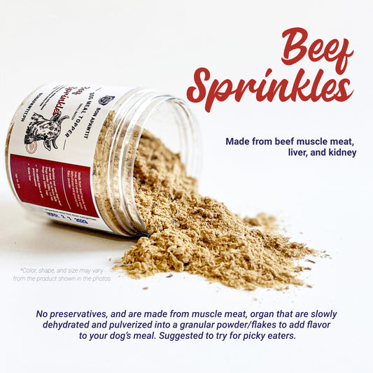 Beef Sprinkles Dog Meal Topper (80g)