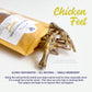 Dehydrated Chicken Feet Dog Chew (80g)