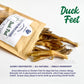 Dehydrated Duck Feet Dog Chew (80g)