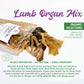 Organic Dehydrated Lamb Organ Mix Dog Treats (50g)