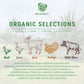 Organic Dehydrated Wild Boar Skin Dog Chew (4pcs/pack)